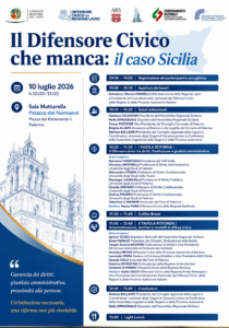 A Palermo un evento sul tema della difesa civica: confronto su diritti, legalità e pubblica amministrazione.
